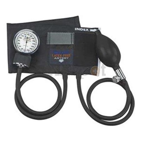 MABIS Mabis 09-111-021 Legacy Latex Free Aneroid Sphygmomanometer - Black Nylon Cuff - Adult 09-111-021